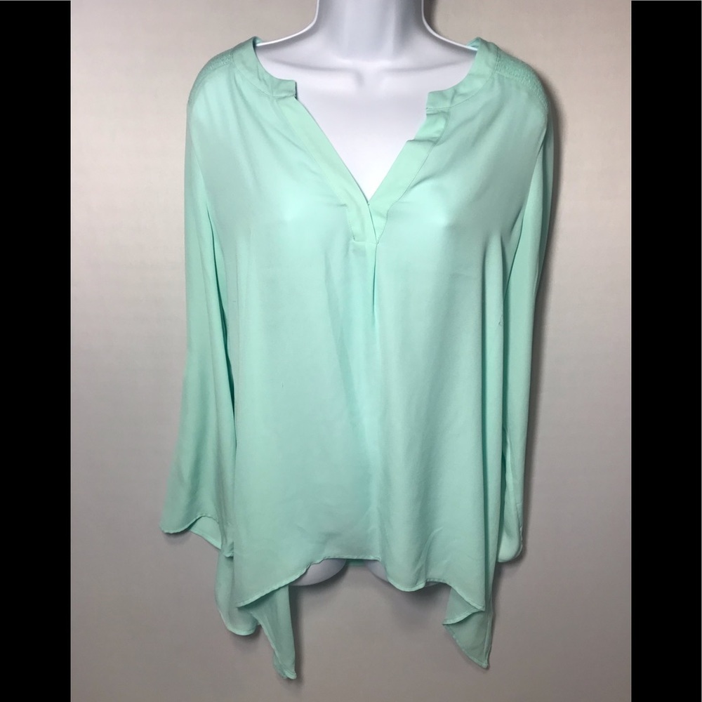 Chaus New York Long Sleeve Top Size Medium